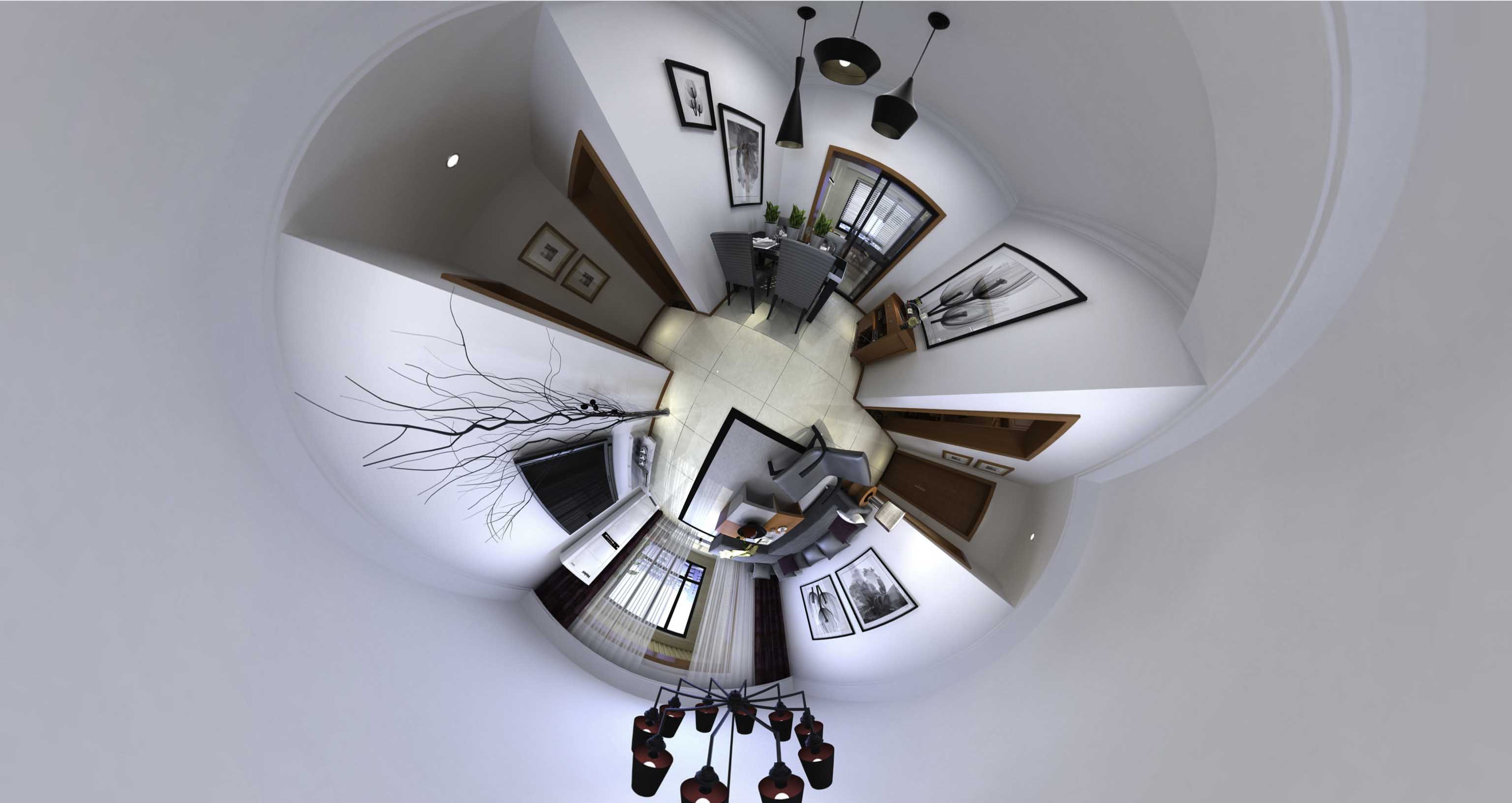 云梦VR全景在虚拟旅游中的应用及手绘地图的创意融合